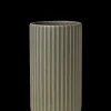 Lyngby Porcelæn Lyngby Vase H20.5 cm olivengrøn fajance