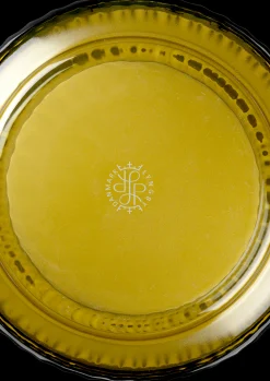 Best Lyngby Porcelæn Lyngby Vase H25 olivengrøn mundblæst glas