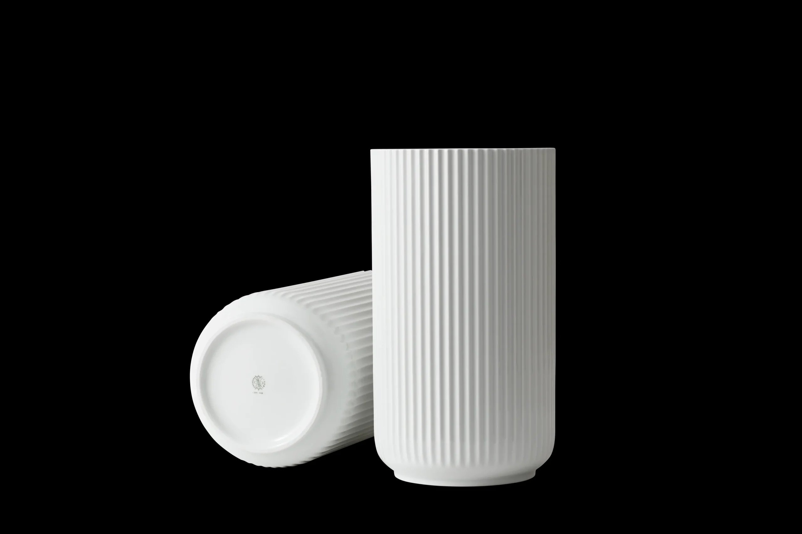 Clearance Lyngby Porcelæn Lyngby Vase H38 hvid porcelæn | Køb her