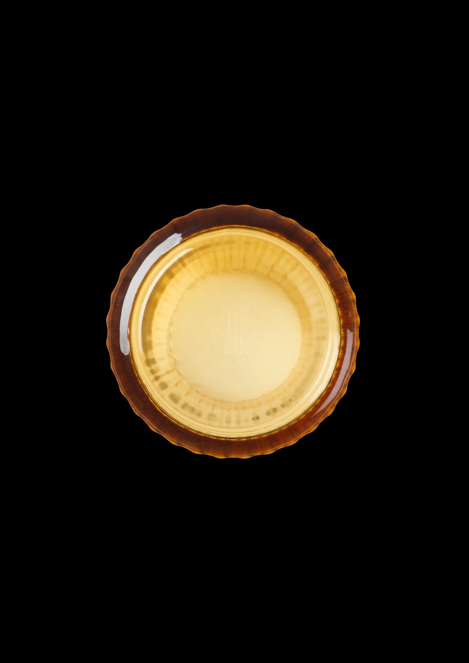 Discount Lyngby Porcelæn Lyngby Vase H15.5 amber mundblæst glas