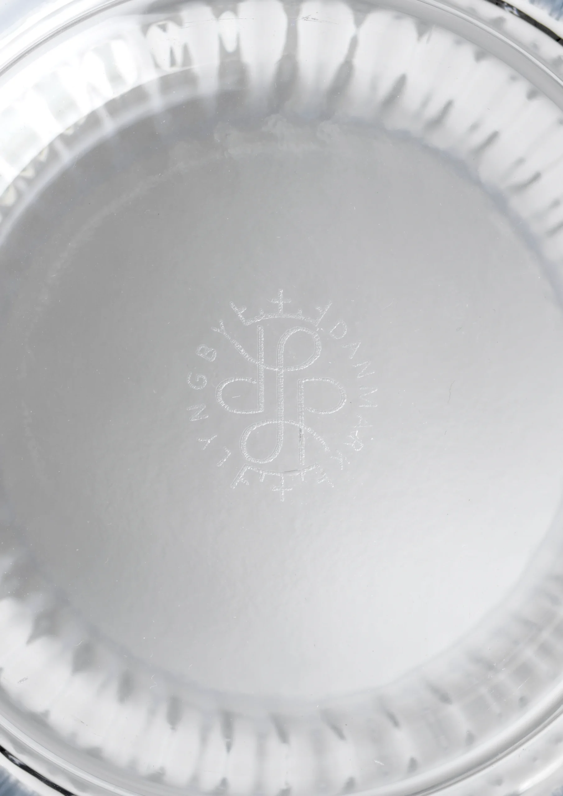 Lyngby Porcelæn Lyngby Vase H20.5 klar mundblæst glas