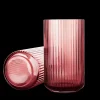 Sale Lyngby Porcelæn Lyngby Vase burgundy mundblæst glas