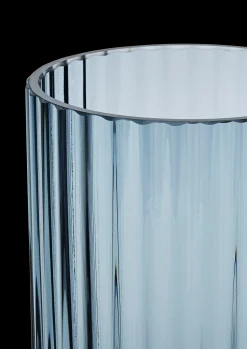 Best Lyngby Porcelæn Lyngby Vase midnight blue mundblæst glas