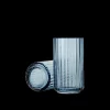 Best Lyngby Porcelæn Lyngby Vase midnight blue mundblæst glas