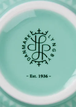 Clearance Lyngby Porcelæn Rhombe Color Vase aqua porcelæn | Køb her