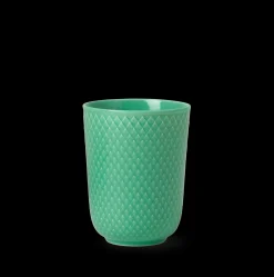 Discount Lyngby Porcelæn Rhombe Color Krus 33 cl grøn | Køb her