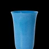 New Lyngby Porcelæn Rhombe Color Vase H20 blå porcelæn | Køb her