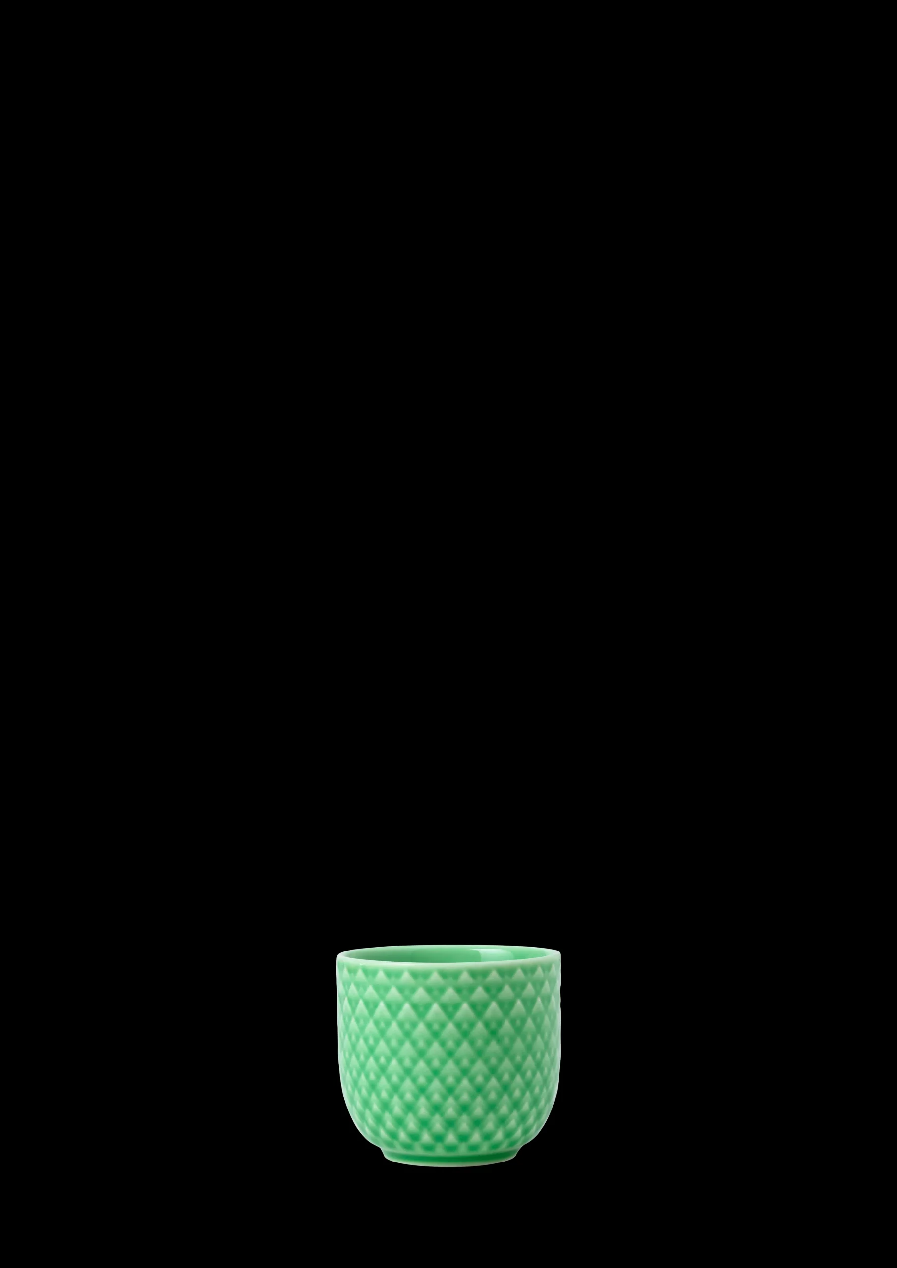 New Lyngby Porcelæn Rhombe Color Æggebæger Ø5 cm grøn | Køb her