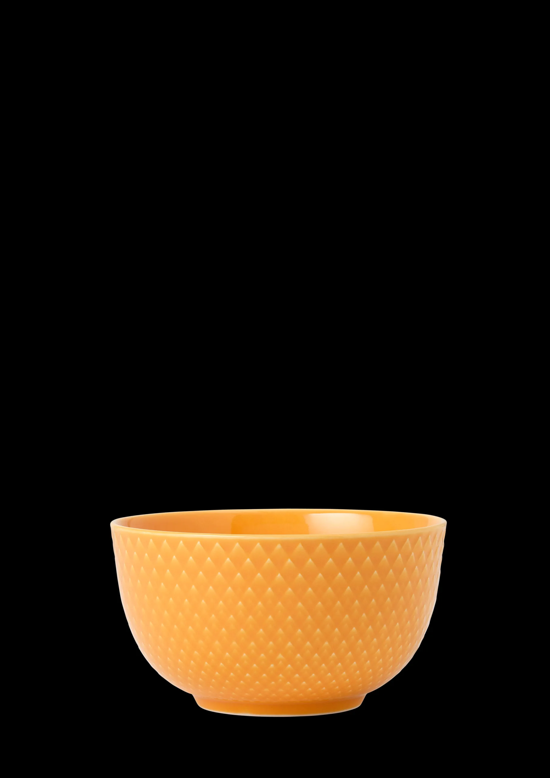 Clearance Lyngby Porcelæn Rhombe Color Skål Ø11 cm gul | Køb her