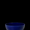Discount Lyngby Porcelæn Rhombe Color Skål Ø15.5 cm mørk blå
