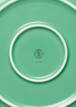 Hot Lyngby Porcelæn Rhombe Color Serveringsskål Ø28 cm grøn