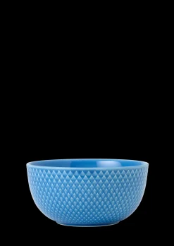 Best Lyngby Porcelæn Rhombe Color Skål Ø13 cm blå | Køb her