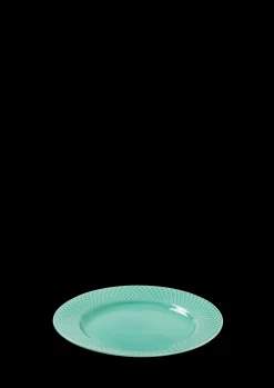 Clearance Lyngby Porcelæn Rhombe Color Frokosttallerken Ø21 cm aqua