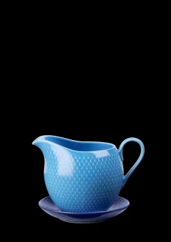 Online Lyngby Porcelæn Rhombe Color Saucekande 67 cl blå | Køb her