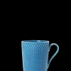 Sale Lyngby Porcelæn Rhombe Color Krus med hank 33 cl blå
