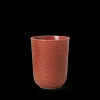 Discount Lyngby Porcelæn Rhombe Color Krus 33 cl terracotta | Køb her