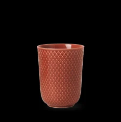 Discount Lyngby Porcelæn Rhombe Color Krus 33 cl terracotta | Køb her