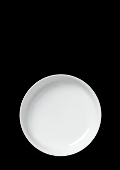 Hot Lyngby Porcelæn Rhombe Desserttallerken Ø16 cm hvid | Køb nu