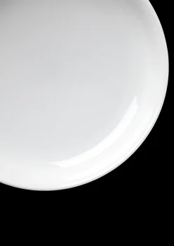 Hot Lyngby Porcelæn Rhombe Desserttallerken Ø16 cm hvid | Køb nu