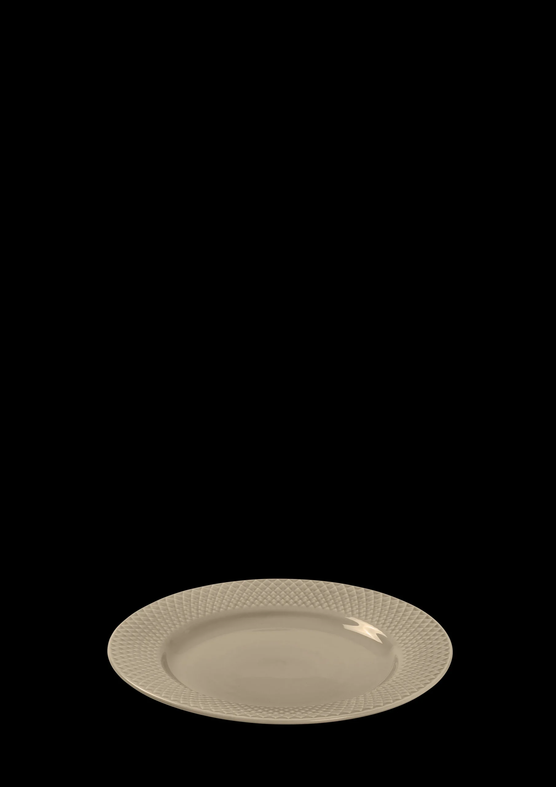 Discount Lyngby Porcelæn Rhombe Earth Frokosttallerken Ø23 cm clay