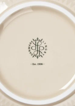 Hot Lyngby Porcelæn Rhombe Earth Serveringsskål Ø22 cm marble