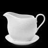 Sale Lyngby Porcelæn Rhombe Saucekande 67 cl hvid | Køb her