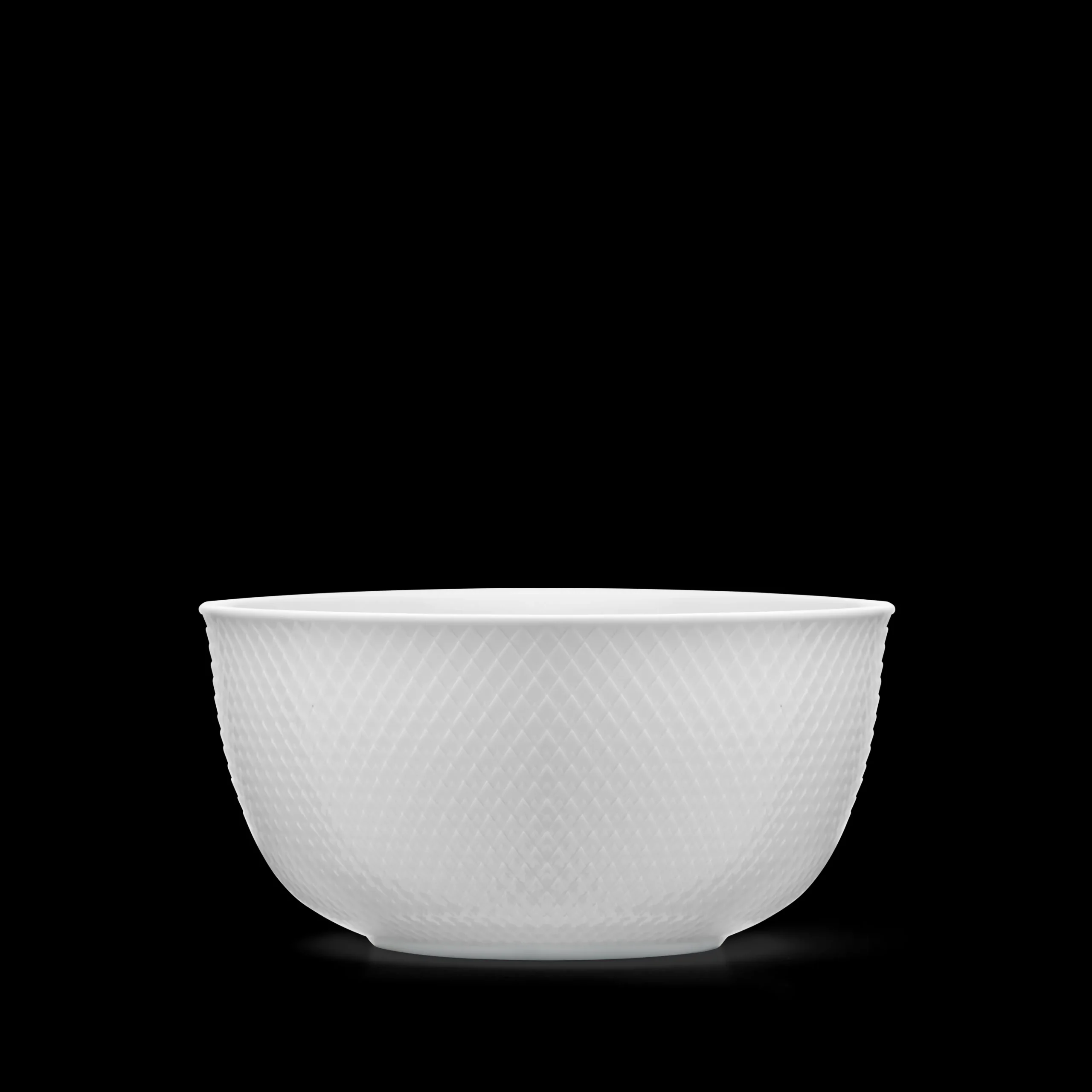 Clearance Lyngby Porcelæn Rhombe Serveringsskål Ø22 cm hvid | Køb her