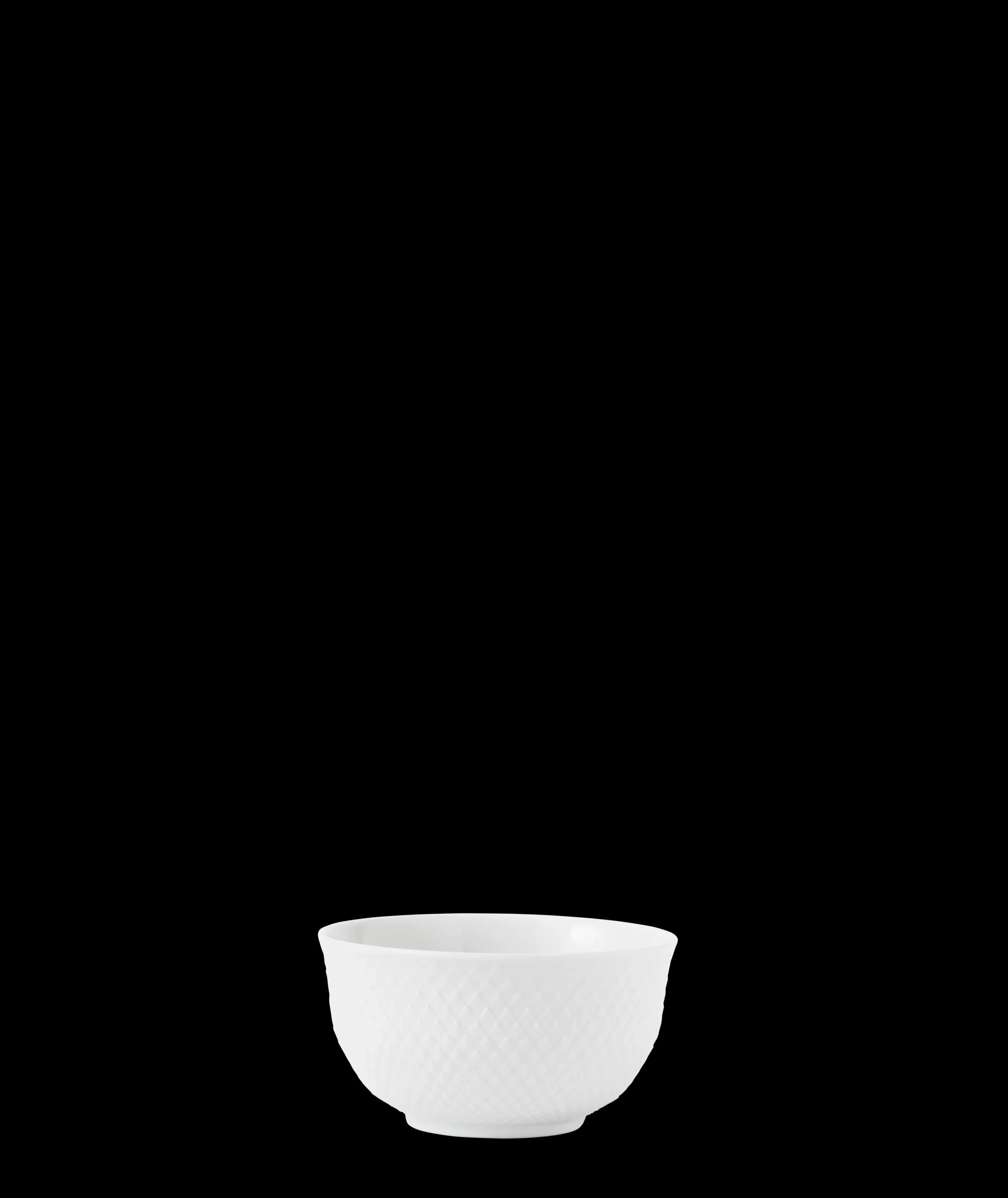 New Lyngby Porcelæn Skål Ø13 cm i hvid fra serien Rhombe