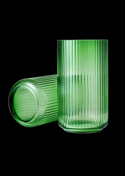 Clearance Lyngby Porcelæn Vase H31 cm i grøn fra serien Lyngby