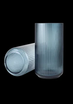 Discount Lyngby Porcelæn Vase H38 cm i blå fra serien Lyngby
