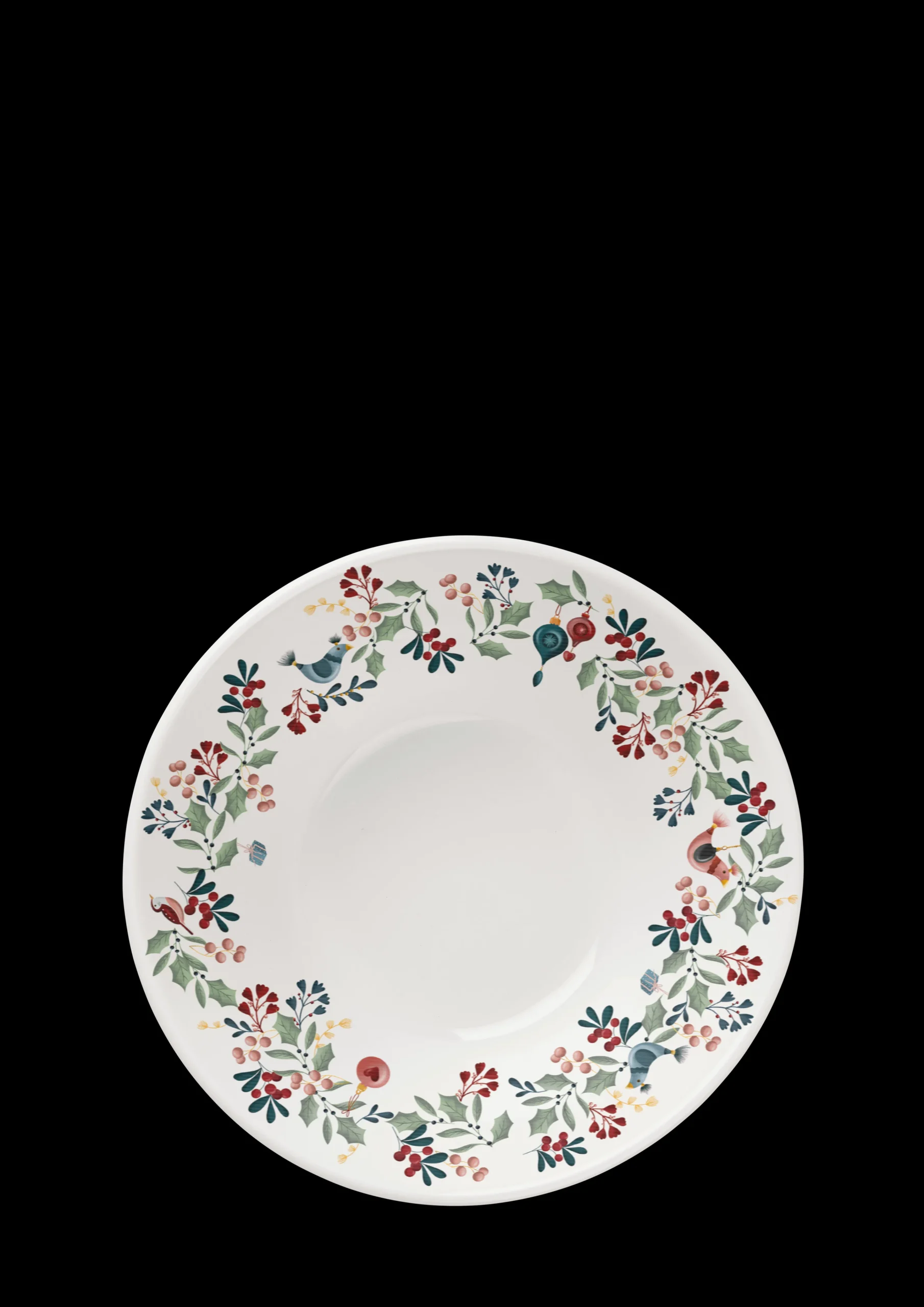 Discount Rosendahl GC Cottage Skål Ø19 cm hvid m. deko | Køb nu