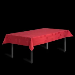 Outlet Rosendahl Textiles Natale Damaskdug 150x270 cm rød | Køb her
