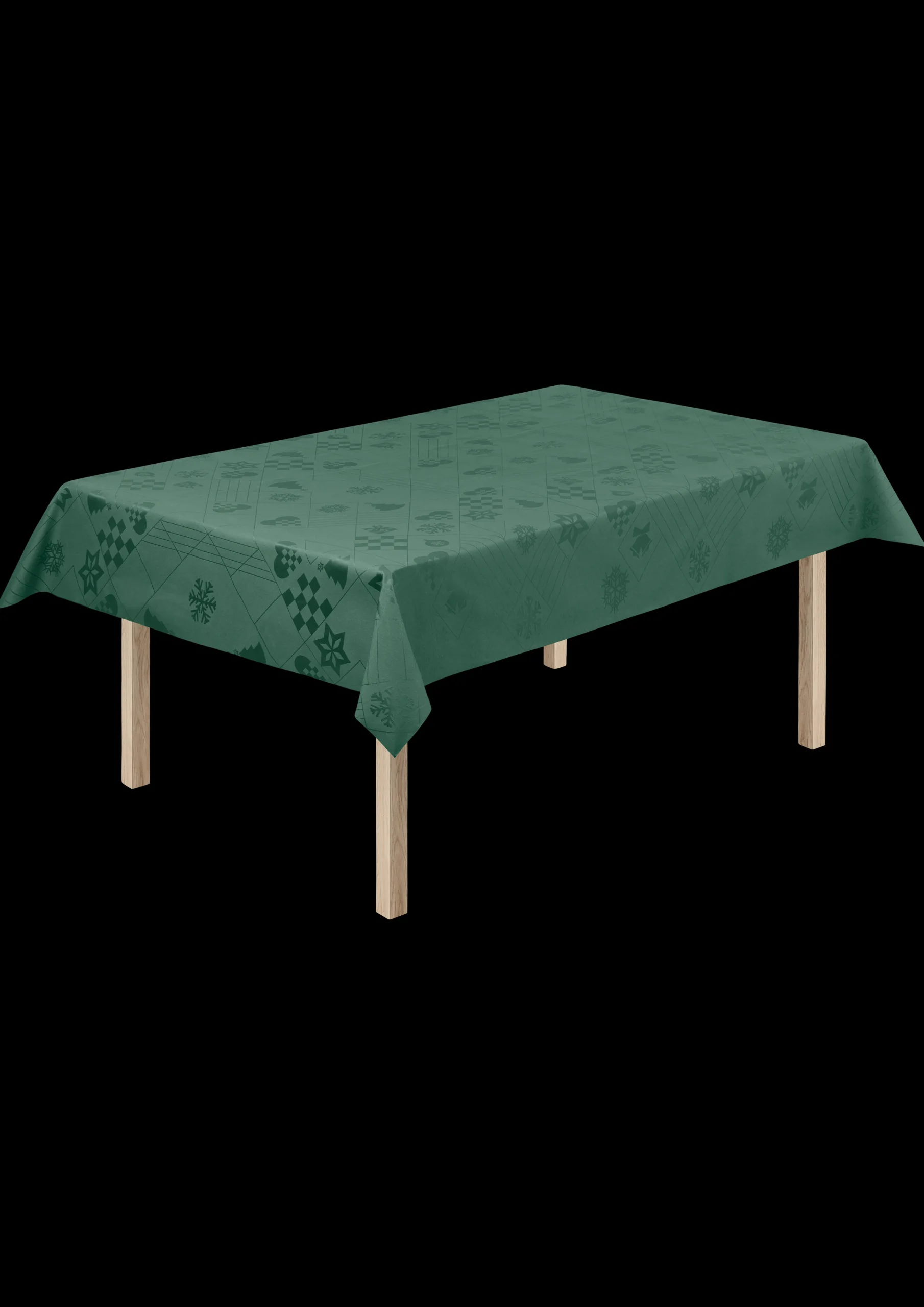 Outlet Rosendahl Textiles Natale Akryldug B140 cm grøn | Køb her